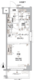 アルコバレーノ亀戸2 202 間取り図