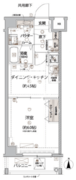 アルコバレーノ亀戸2 203 間取り図