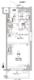 アルコバレーノ亀戸2 302 間取り図