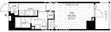 グランドコンシェルジュ日本橋 801 間取り図