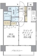 エコロジー白山レジデンス 1001 間取り図
