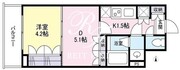 リバーレ池袋 1103 間取り図