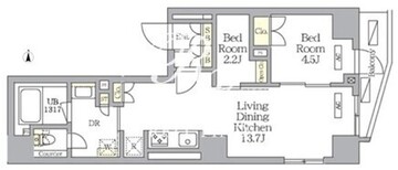 NOGATA RESIDENCE 208 間取り図