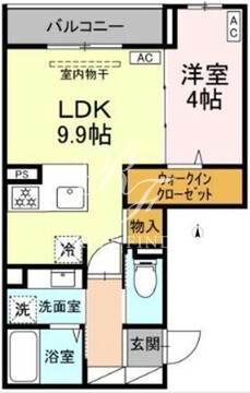 セレスティア中野上高田 306 間取り図