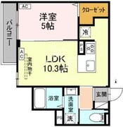 セレスティア中野上高田 302 間取り図
