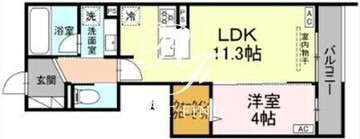 セレスティア中野上高田 208 間取り図