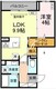 セレスティア中野上高田 106 間取り図