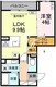 セレスティア中野上高田 206 間取り図