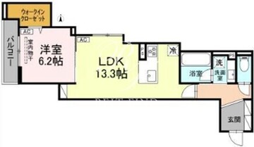 セレスティア中野上高田 205 間取り図