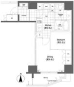 BPRレジデンス恵比寿 304 間取り図