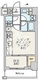 クレストコート北千住レジデンス 303 間取り図