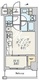 クレストコート北千住レジデンス 603 間取り図
