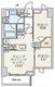 クレストコート北千住レジデンス 1004 間取り図
