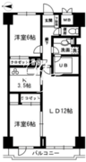 レジディア目白 606 間取り図