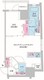 レジディア荻窪3 404 間取り図