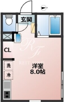 ステラ桜上水 101 間取り図