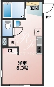 ステラ桜上水 102 間取り図