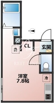ステラ桜上水 104 間取り図