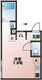 ステラ桜上水 104 間取り図