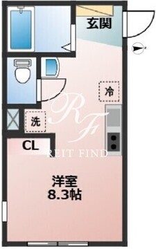 ステラ桜上水 202 間取り図