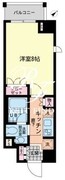 エスティメゾン赤羽 1210 間取り図
