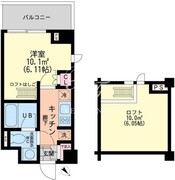 エスティメゾン新中野 409 間取り図