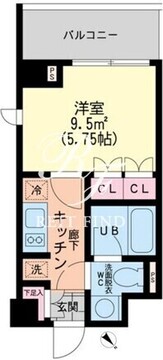 エスティメゾン新中野 301 間取り図