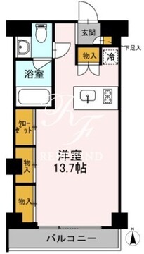 カスタリア目黒鷹番 103 間取り図