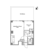 BPRレジデンス練馬富士見台 305 間取り図