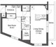 アイフラット方南町 401 間取り図