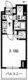 レジディア杉並方南町 217 間取り図