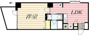 HF八丁堀レジデンス2 204 間取り図