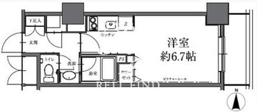 HF駒沢公園レジデンスタワー 207 間取り図