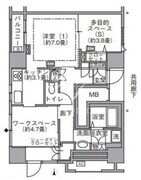 東雲キャナルコートCODAN 19-201 間取り図