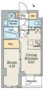 クレストコート南長崎 302 間取り図