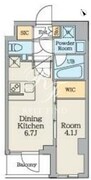 クレストコート南長崎 203 間取り図