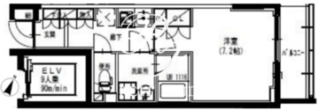 エスレジデンス曳舟 403 間取り図