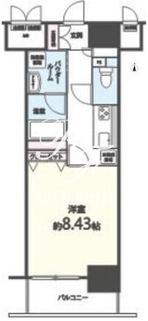 シエル新堀 304 間取り図