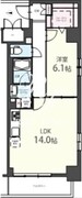 アンファンテーヌ 103 間取り図