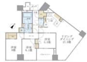 ブリリア一番町 902 間取り図