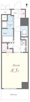 テレジャンデール護国寺ウエスト 902 間取り図
