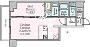 アイルプレミアム東京西新井 1001 間取り図