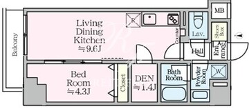 アイルプレミアム東京西新井 303 間取り図