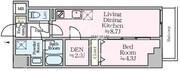 アイルプレミアム東京西新井 304 間取り図