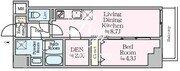 アイルプレミアム東京西新井 504 間取り図