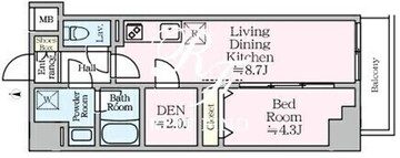 アイルプレミアム東京西新井 904 間取り図