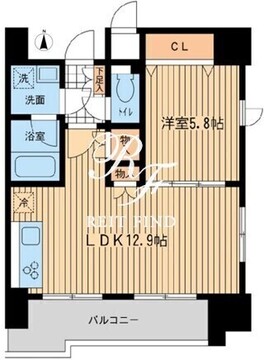 KDXレジデンス大山 605 間取り図