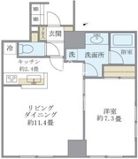 KDXレジデンス秋葉原 101 間取り図
