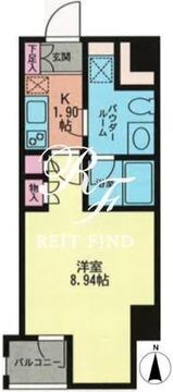 プライムアーバン学芸大学2 803 間取り図