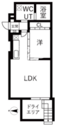シエル中野坂上 001 間取り図